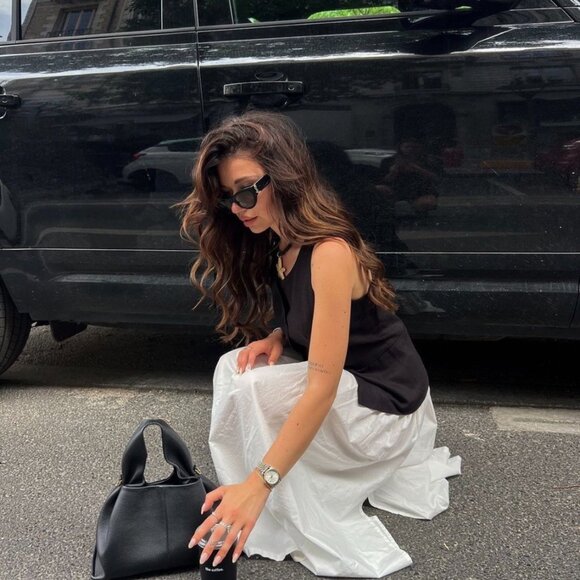 🕶️ New Saint Laurent SLM94 001 Sunglasses - Black Frame, Grey Lenses - Picture 8 of 15